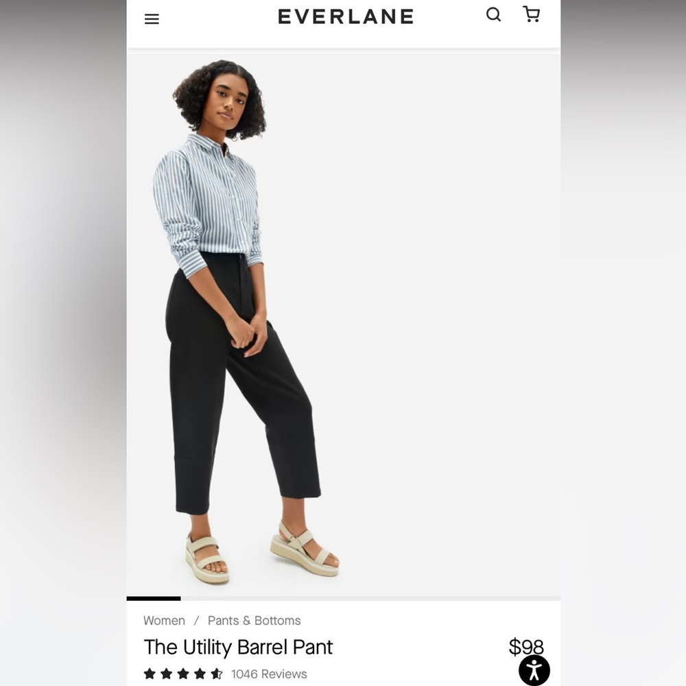 Everlane Barrel Pant
